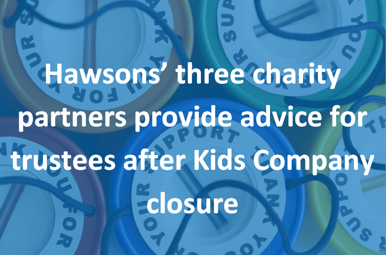 Hawsons Charity Advice