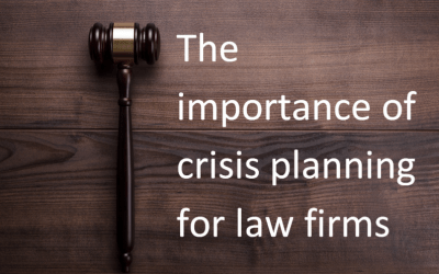 The importance of crisis planning for law firms