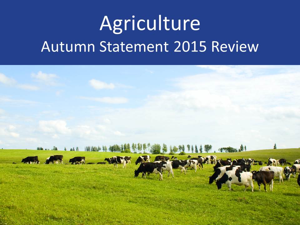 Agriculture Autumn Statement