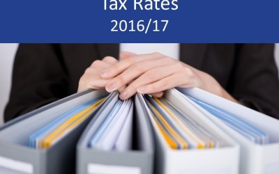 Tax Rates and allowances 2016/17 – summary and details