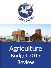Agriculture 2017 budget