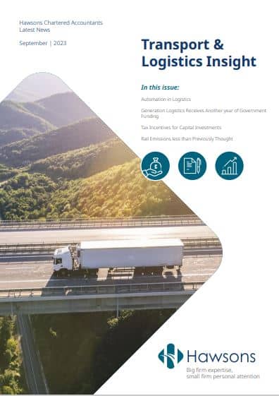 Transport and Logistics newsletter september 2023
