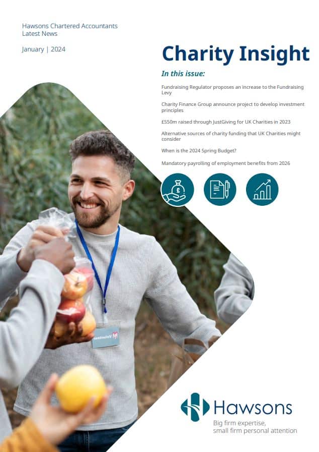 charity newsletter january 2024