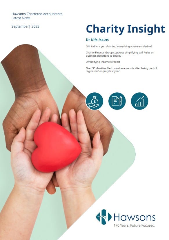 charity newsletter September 2025
