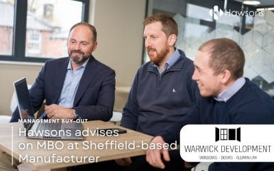 Hawsons Advises on Management Buy-Out of Warwick Development Ltd