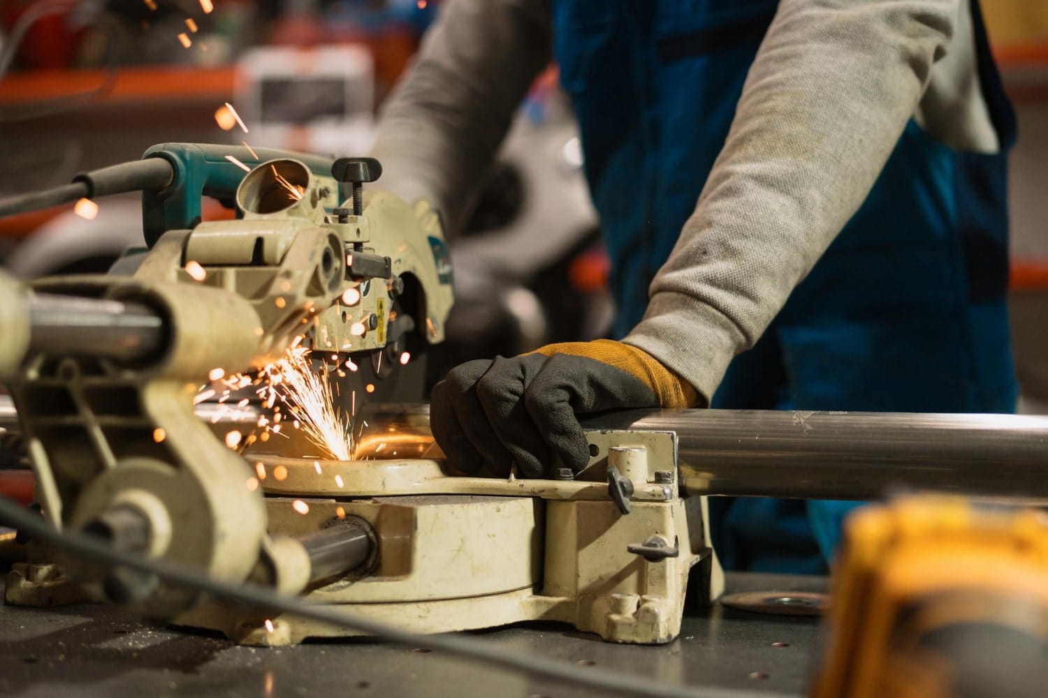 Manufacturer using machine